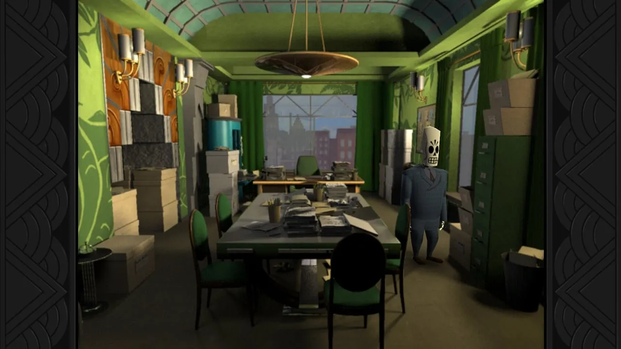 Grim Fandango Remastered — скриншот 1