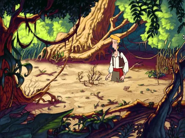 The Curse of Monkey Island — скриншот 1