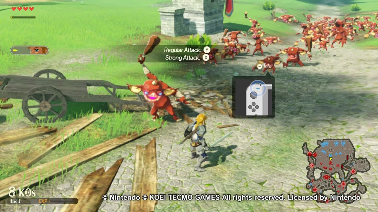 Hyrule Warriors: Age of Calamity — скриншот 1
