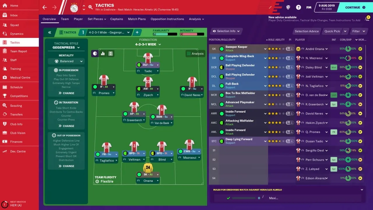Football Manager 2020 — скриншот 1
