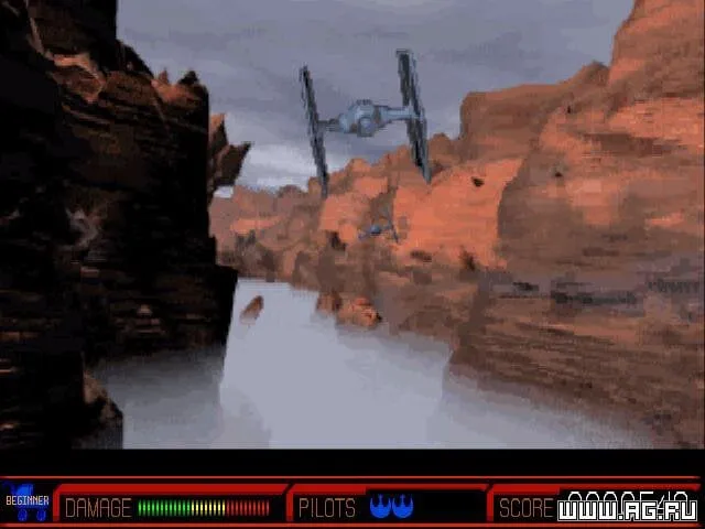 Star Wars Rebel Assault 2: The Hidden Empire — скриншот 1