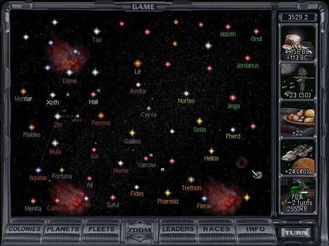Master of Orion 2 — скриншот 1
