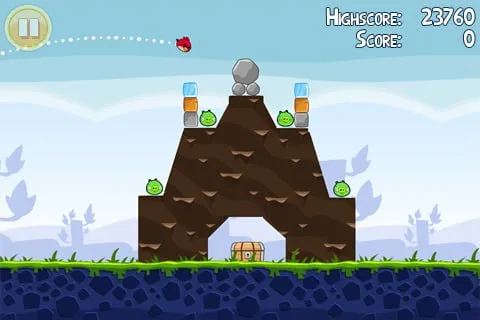 Angry Birds — скриншот 1