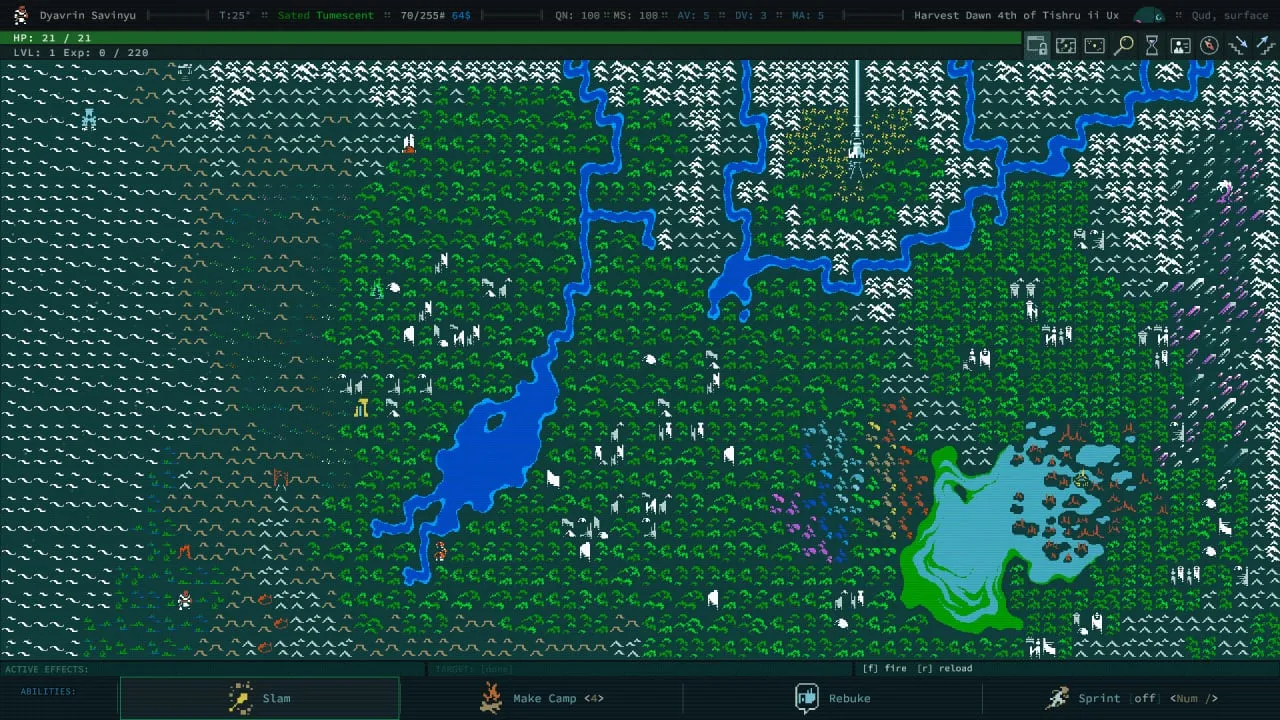 Caves of Qud — скриншот 1