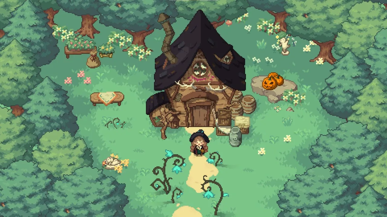 Little Witch in the Woods — скриншот 1