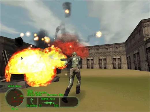 Delta Force Land Warrior — скриншот 1