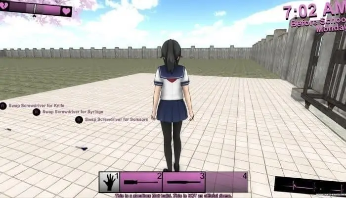 Yandere Simulator — скриншот 1
