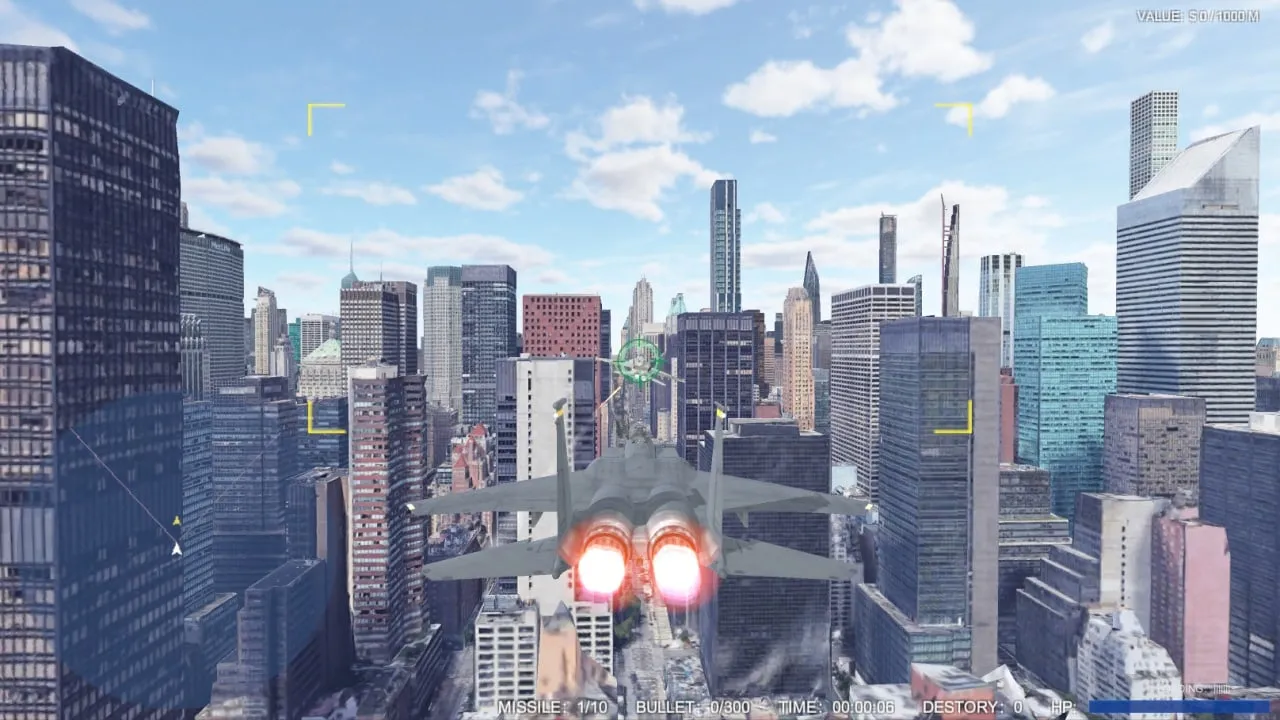 City Air Battle — скриншот 1