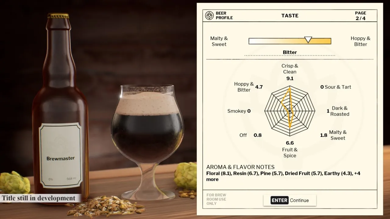 Brewmaster: Beer Brewing Simulator — скриншот 1