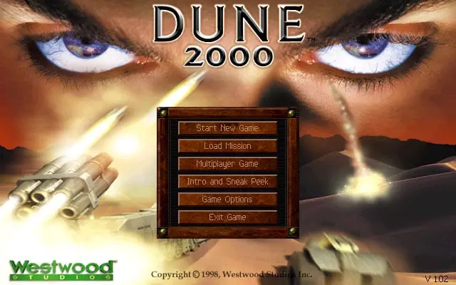 Dune 2000: Long Live the Fighters! — скриншот 1