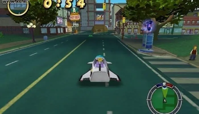 The Simpsons: Hit and Run — скриншот 1