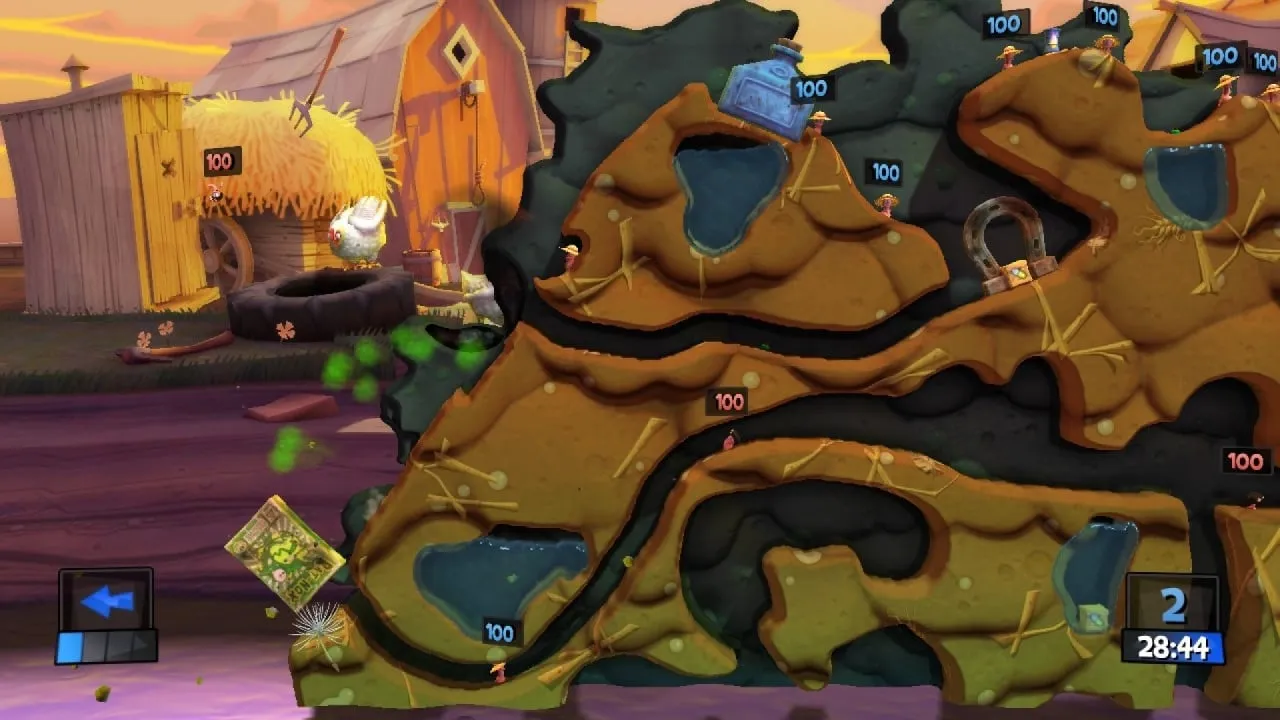 Worms Revolution — скриншот 1