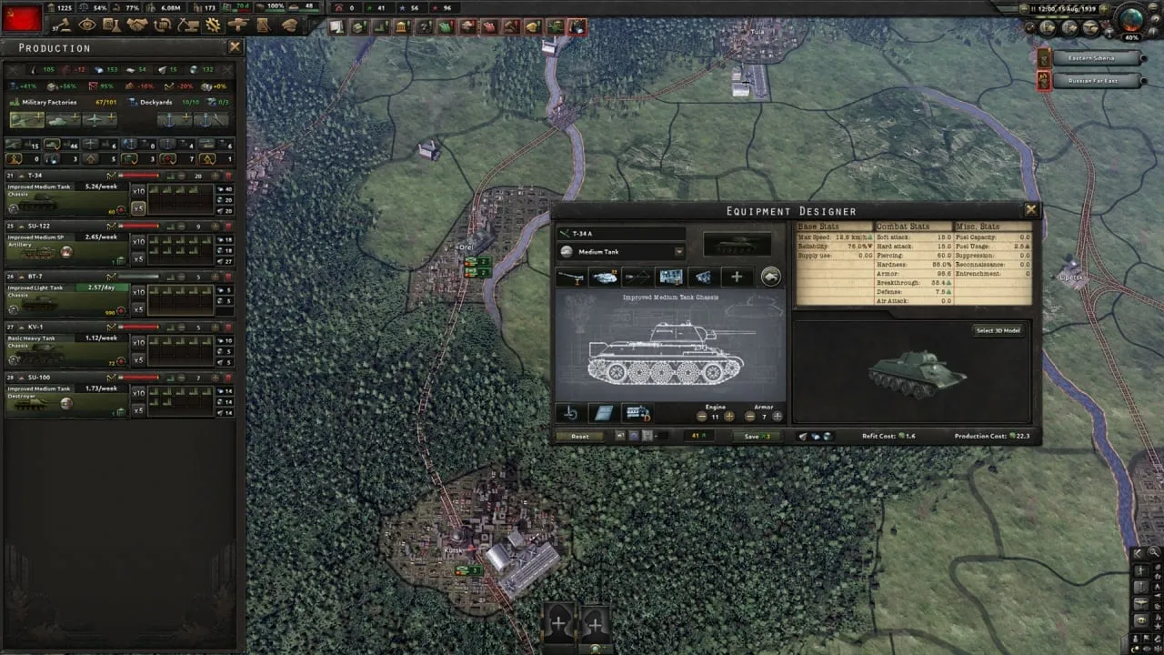 Hearts of Iron 4: No Step Back — скриншот 1