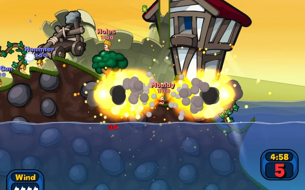 Worms Reloaded — скриншот 1
