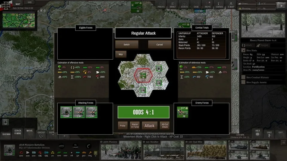 Decisive Campaigns Ardennes Offensive — скриншот 1