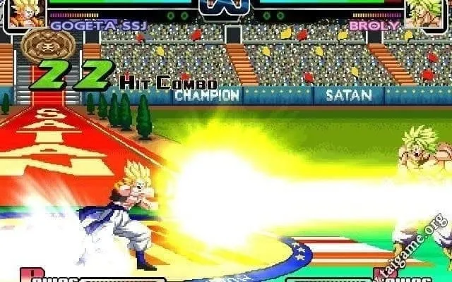 Dragon Ball Z MUGEN — скриншот 1