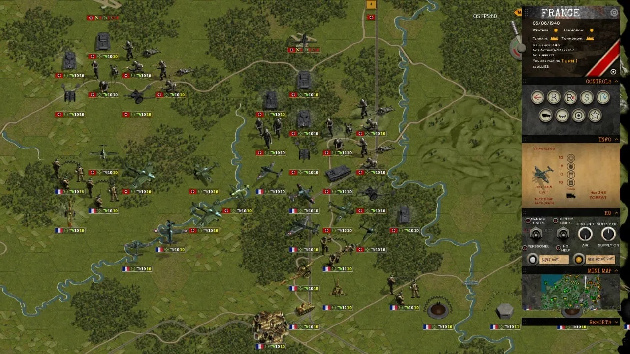 Klotzen! Panzer Battles — скриншот 1