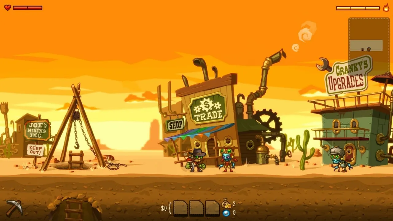 SteamWorld Dig — скриншот 1