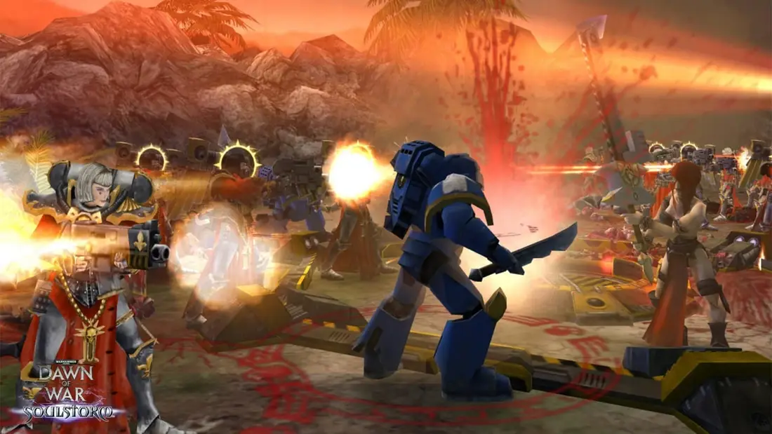 Warhammer 40,000: Dawn of War - Soulstorm — скриншот 1