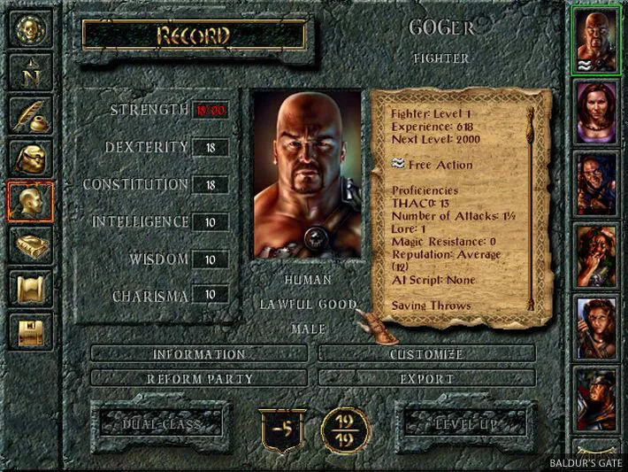 Baldur's Gate: The Original Saga — скриншот 1