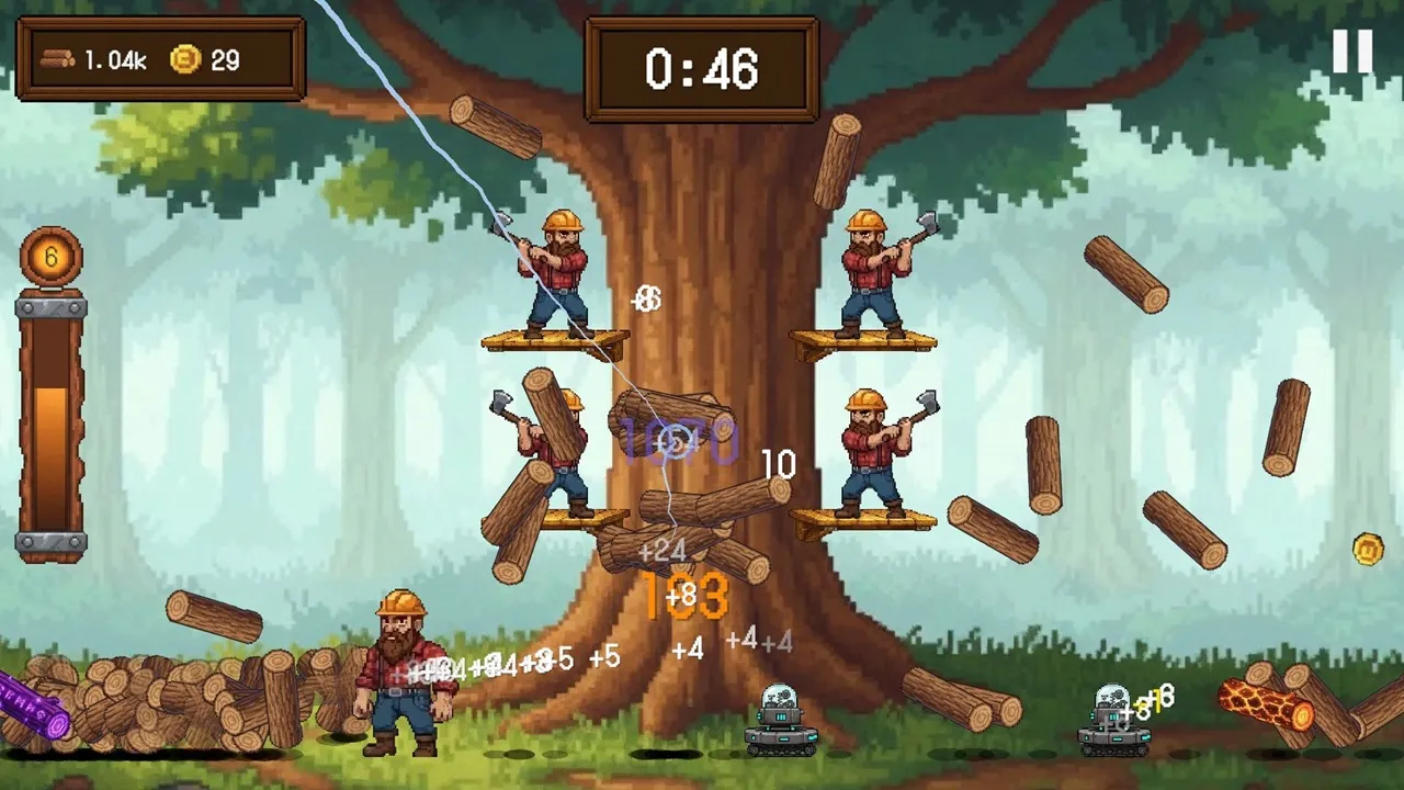 Timber Rush — скриншот 1