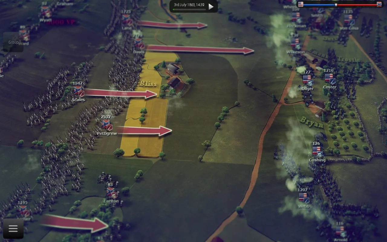 Ultimate General: Gettysburg — скриншот 1