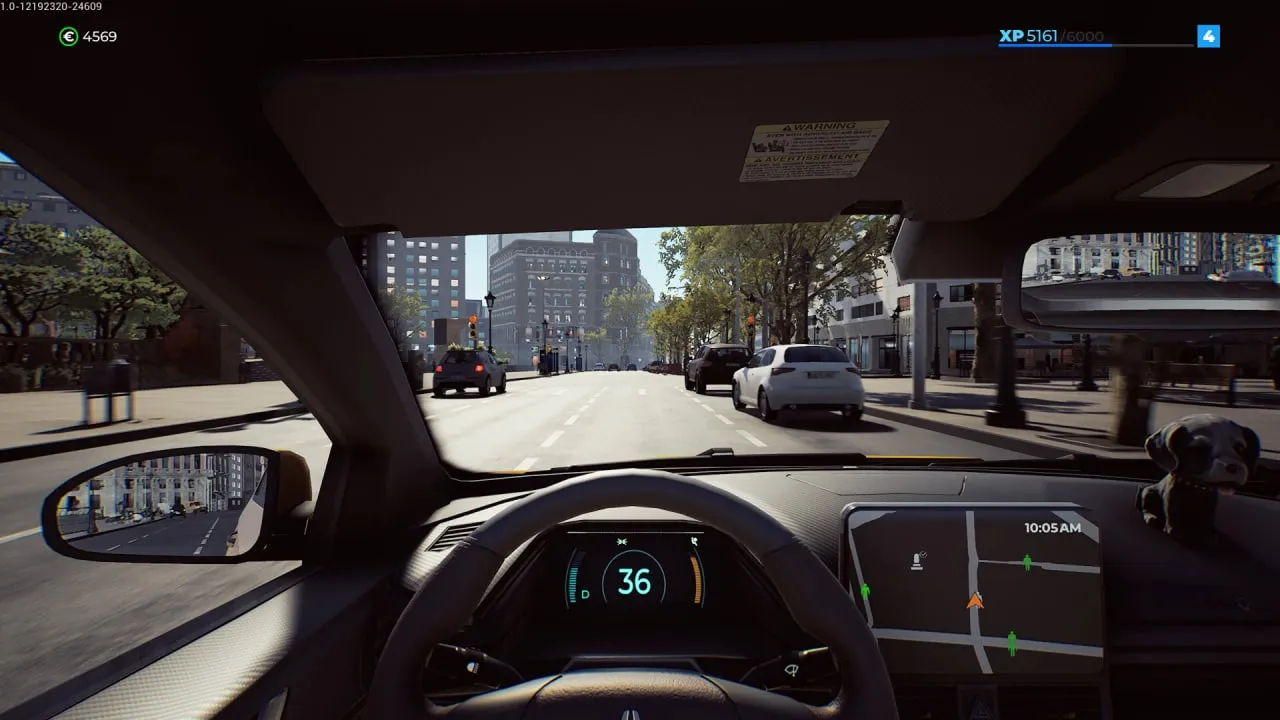 Taxi Life: A City Driving Simulator — скриншот 1