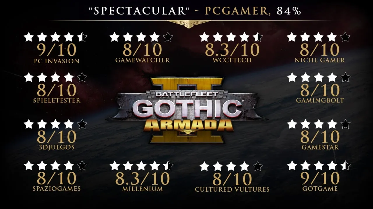 Battlefleet Gothic: Armada 2 — скриншот 1