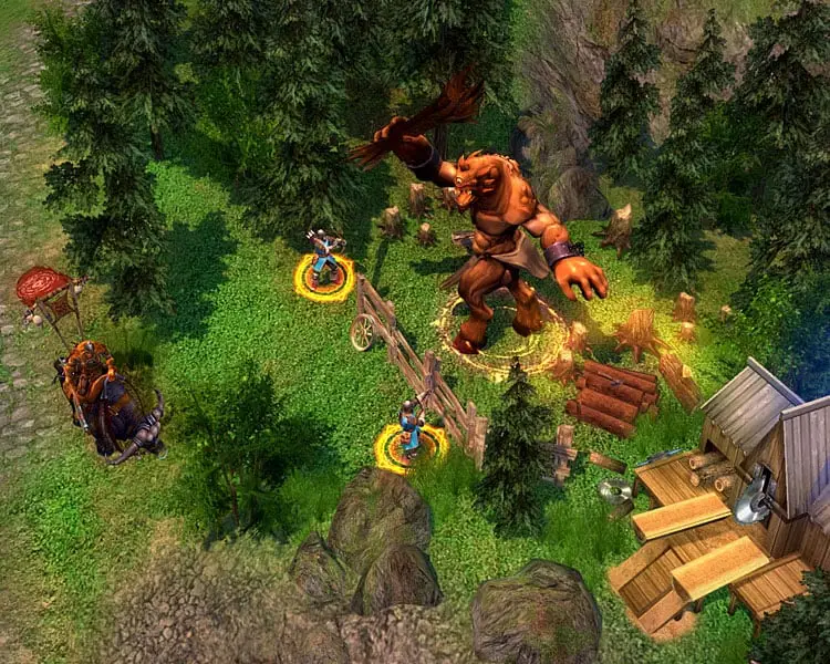 Heroes of Might and Magic 5: Tribes of the East — скриншот 1