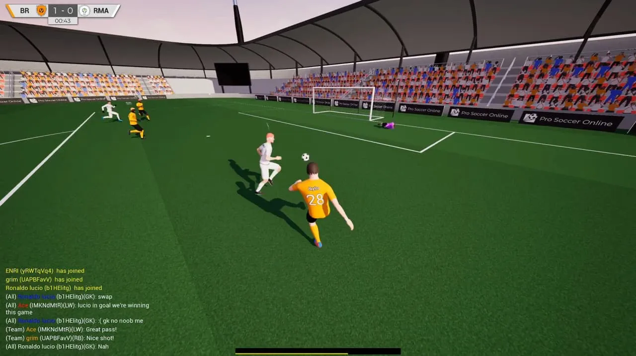 Pro Soccer Online — скриншот 1