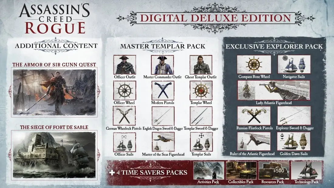 Assassin’s Creed Rogue — скриншот 1
