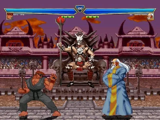 Mortal Kombat VS Street Fighter — скриншот 1