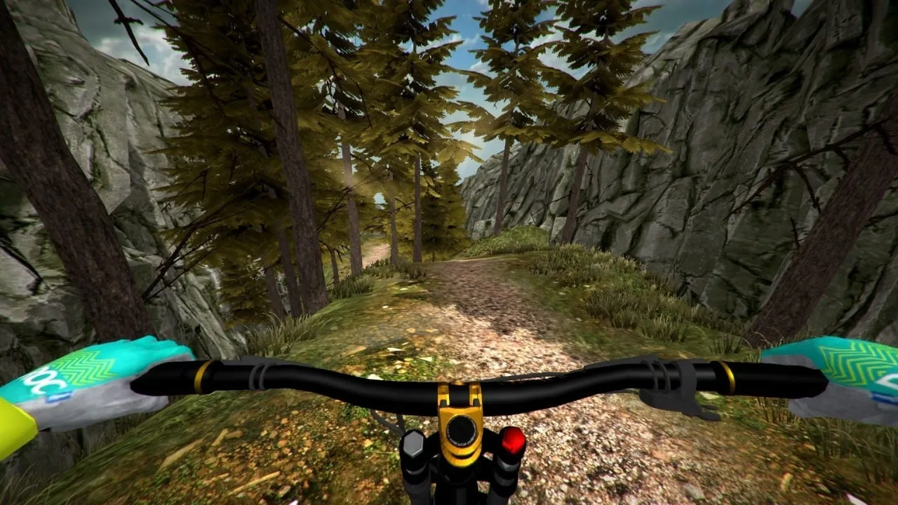 MTB Downhill Simulator — скриншот 1