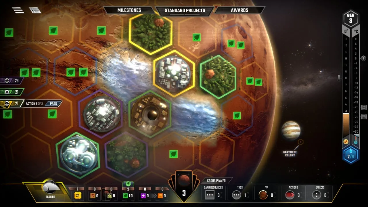 Terraforming Mars — скриншот 1