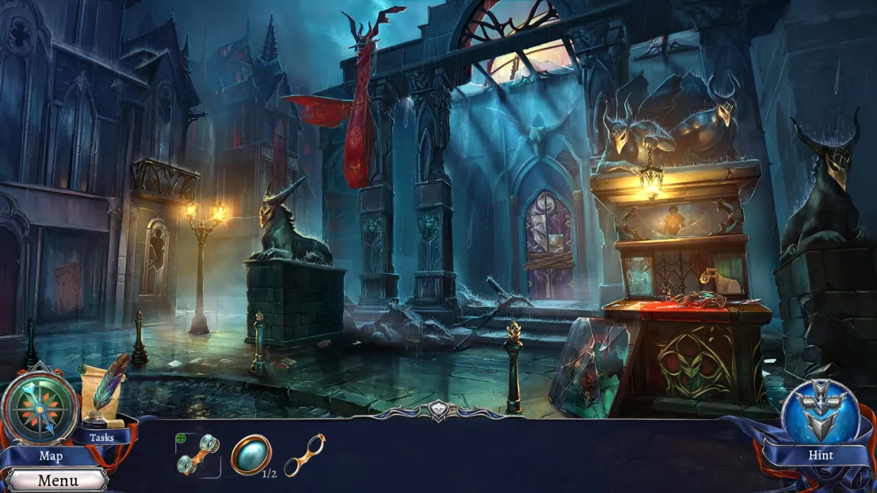 Grim Legends 3: The Dark City — скриншот 1