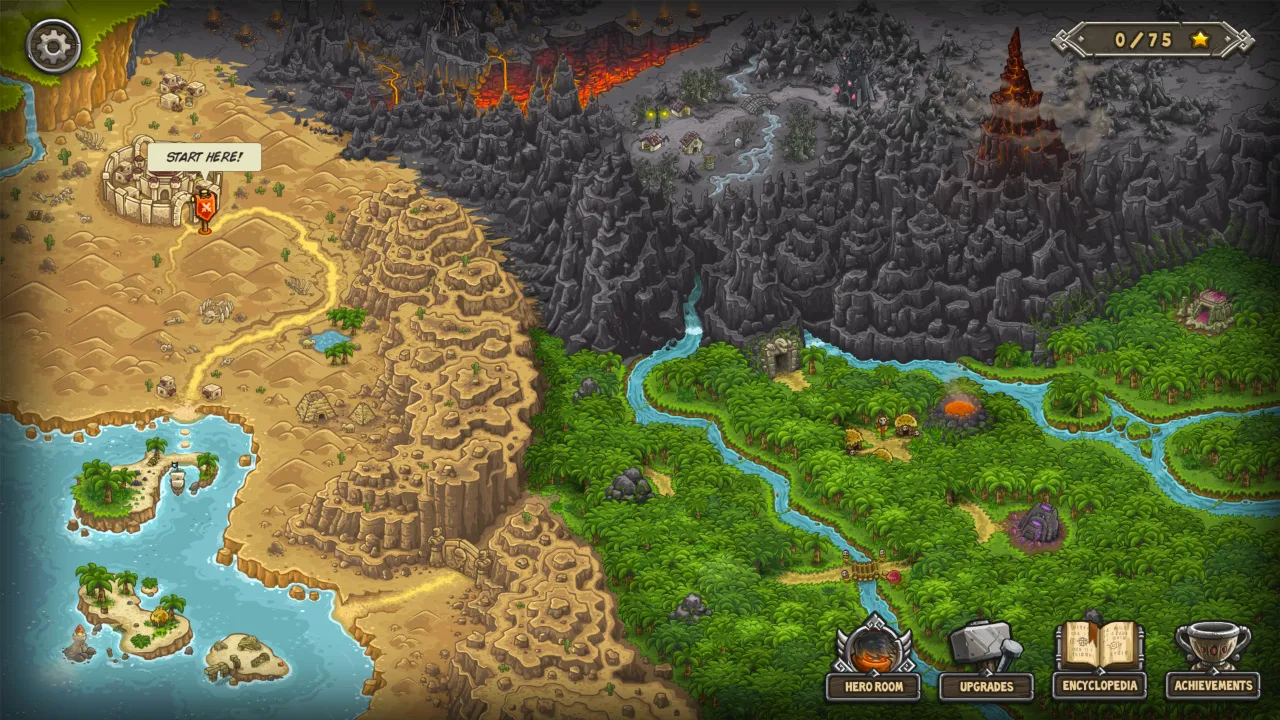Kingdom Rush Frontiers — скриншот 1