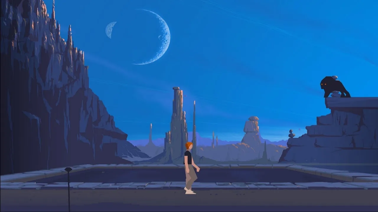 Another World – 20th Anniversary Edition — скриншот 1
