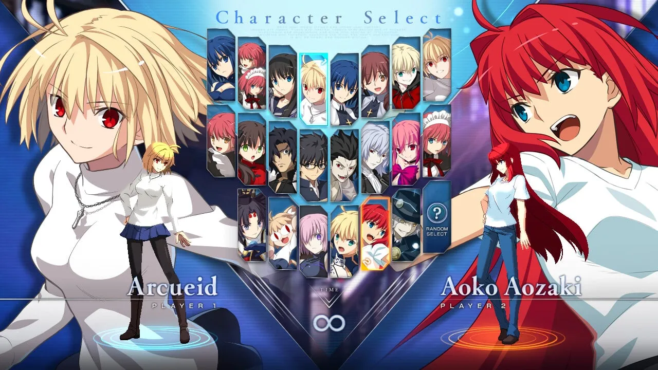 MELTY BLOOD: TYPE LUMINA — скриншот 1