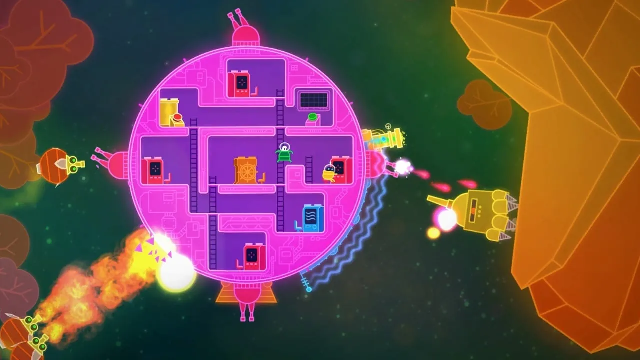 Lovers in a Dangerous Spacetime — скриншот 1