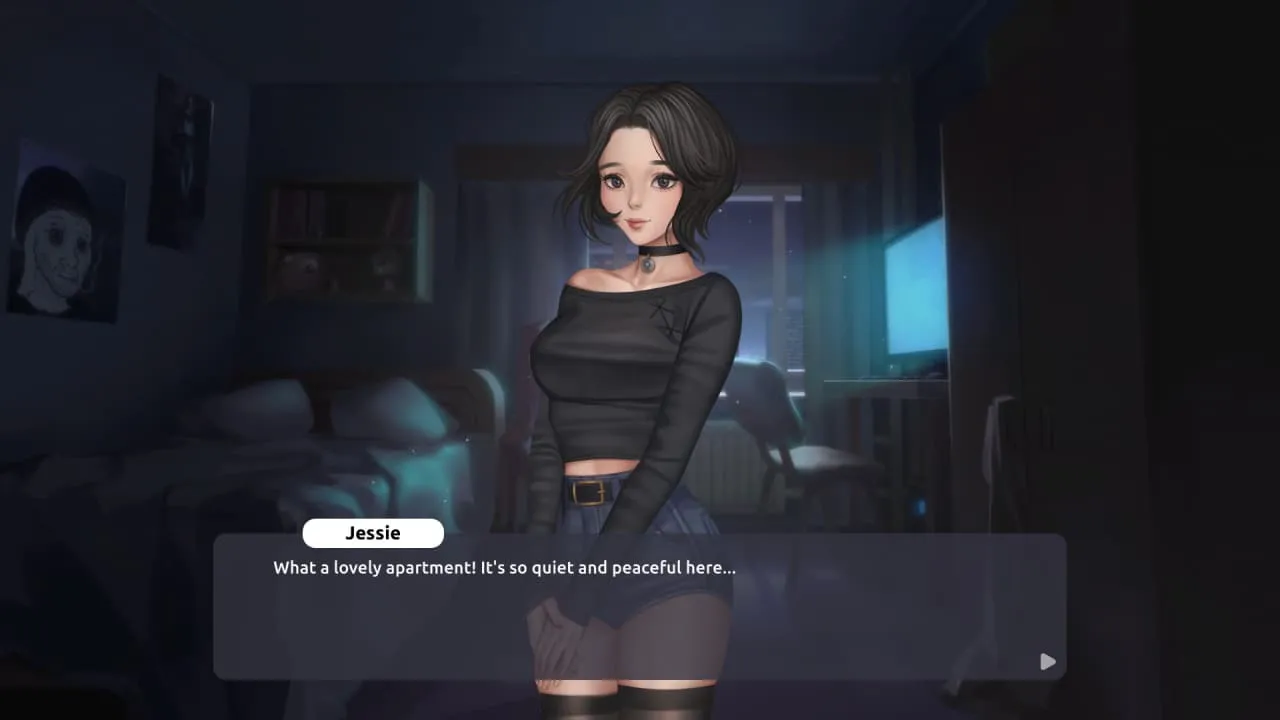 Dream Girlfriend: Doomer Girl — скриншот 1