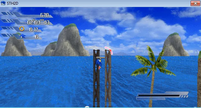 Sonic The Hedgehog 2D — скриншот 1