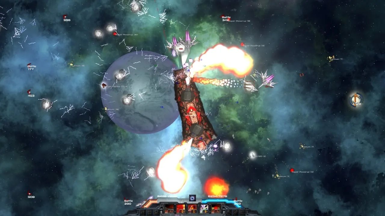 Nienix: Cosmic Warfare — скриншот 1