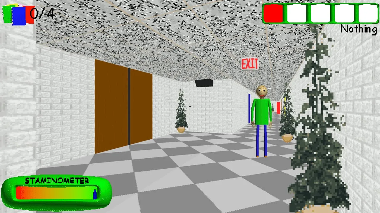 Baldi's Basics Plus — скриншот 1
