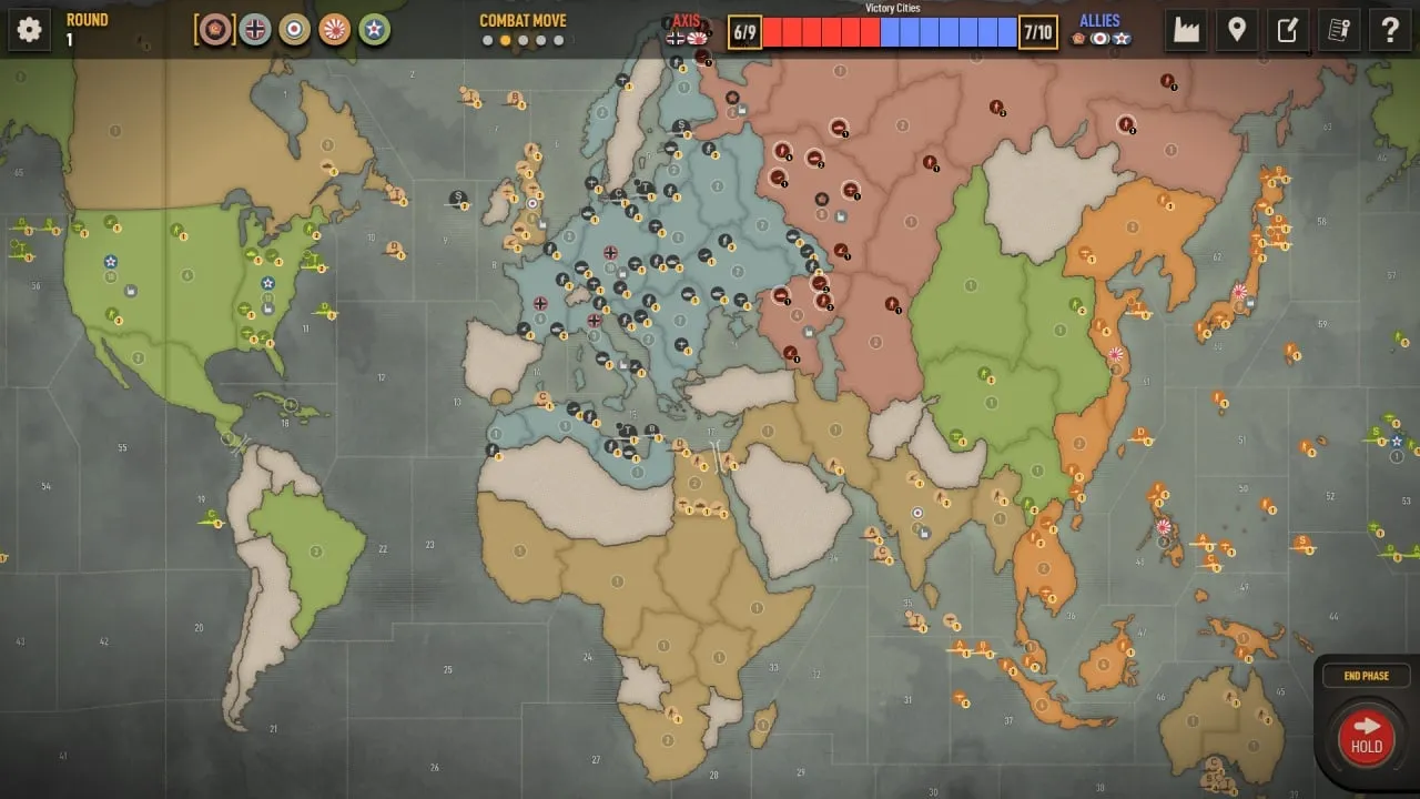 Axis and Allies 1942 Online — скриншот 1