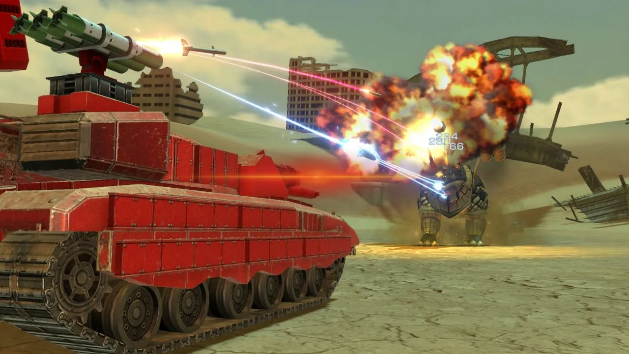METAL MAX Xeno Reborn — скриншот 1
