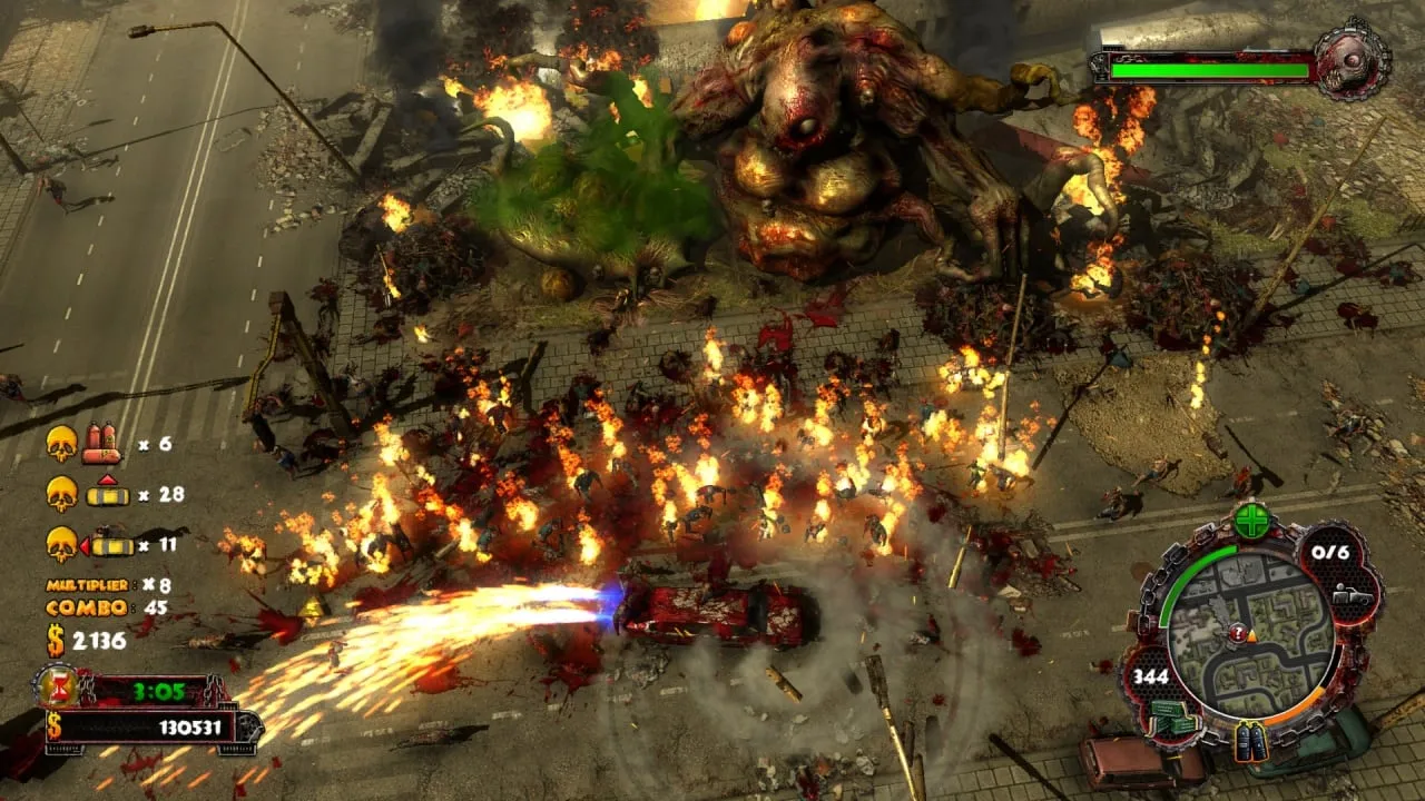 Zombie Driver HD — скриншот 1