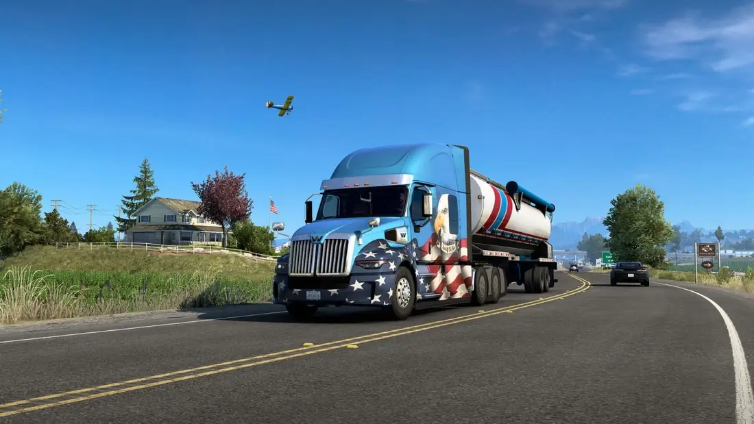 American Truck Simulator — скриншот 1