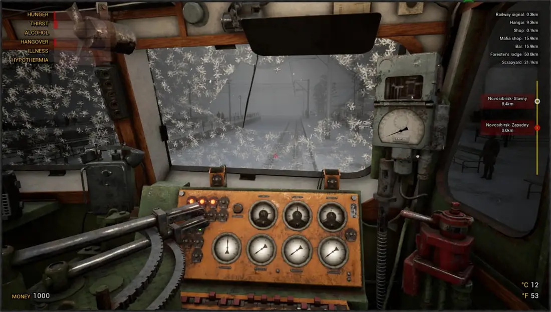 Trans-Siberian Railway Simulator — скриншот 1