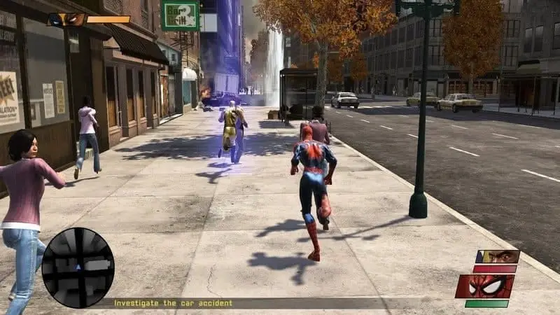 Spider Man Web of Shadows — скриншот 1