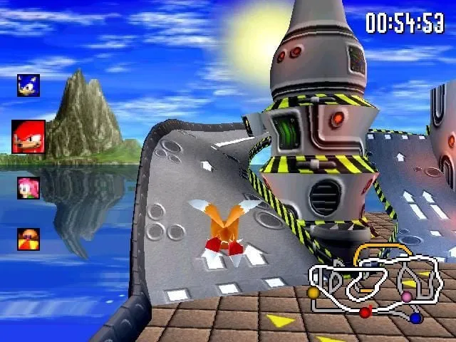 Sonic R — скриншот 1